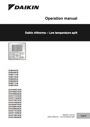 Daikin Super Inverter R410a User Manual - renewdfw